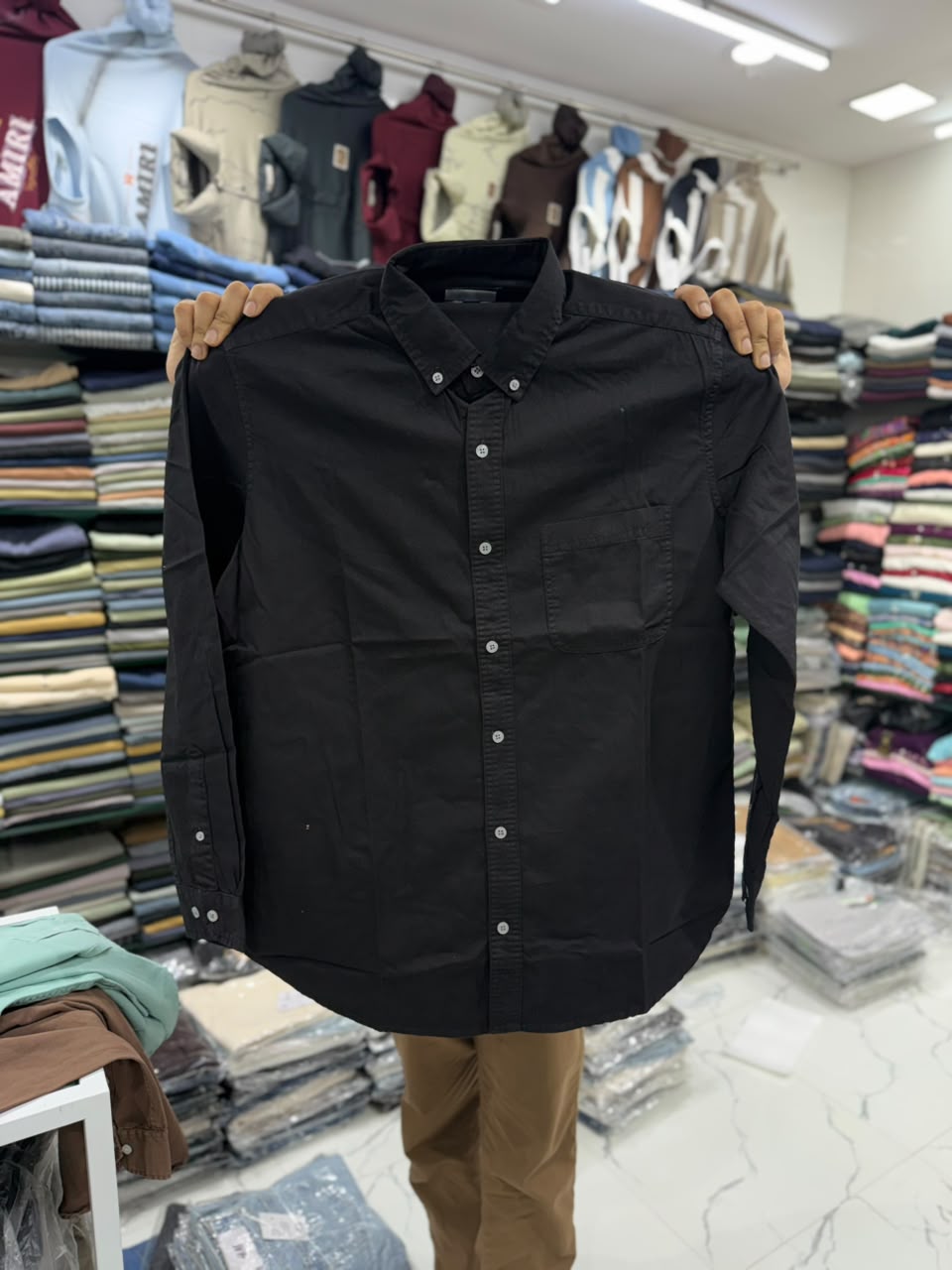 Solid Color Shirts RFD Fabric - Fiya Collections