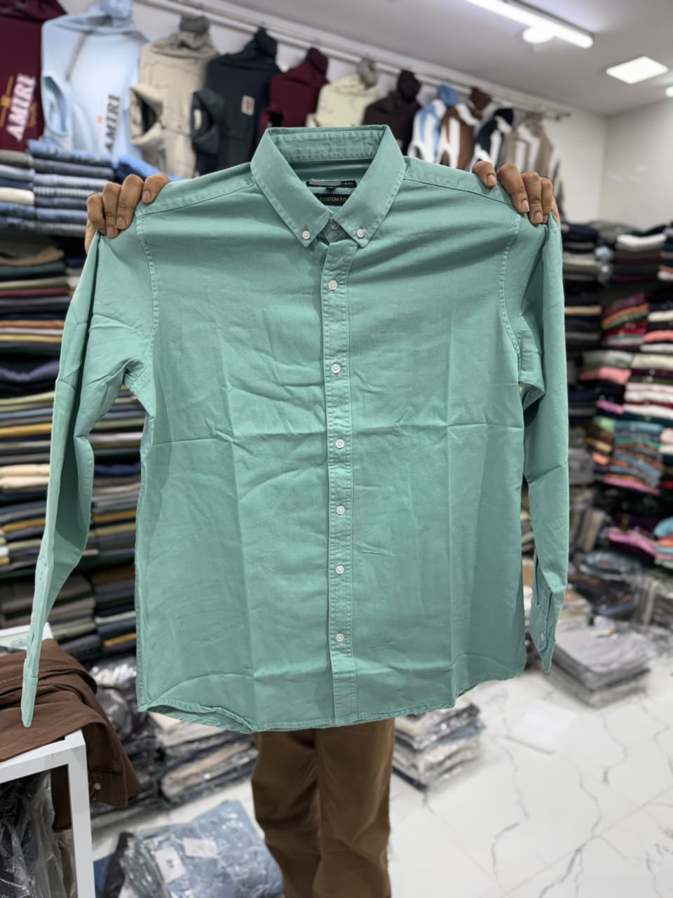 Solid Color Shirts RFD Fabric - Fiya Collections