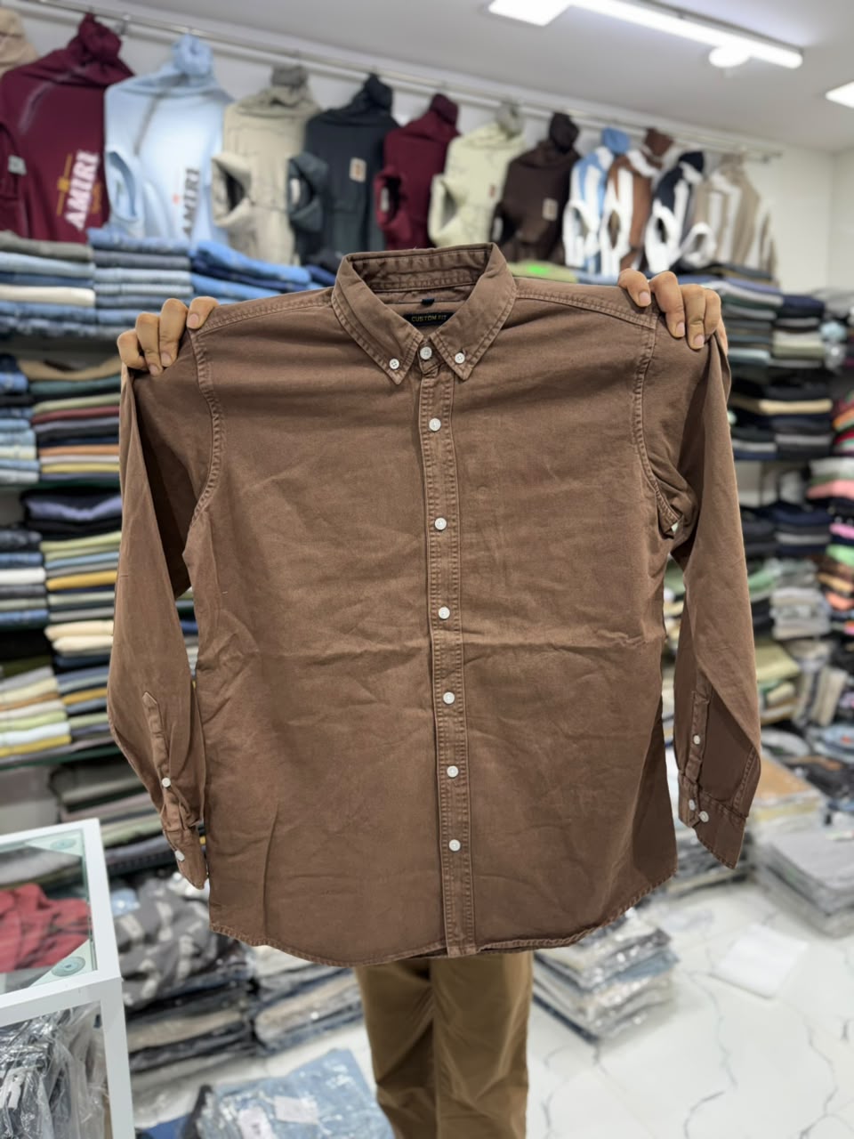 Solid Color Shirts RFD Fabric - Fiya Collections